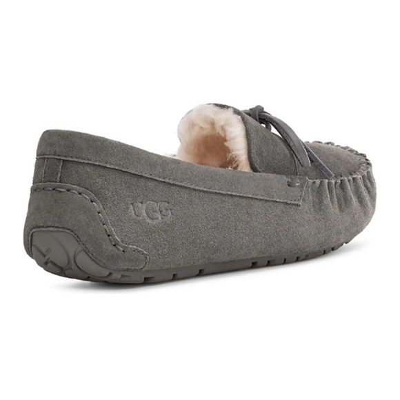 UGG Gray Charcoal Corvin Loafer Slippers size 12 - Picture 3 of 10